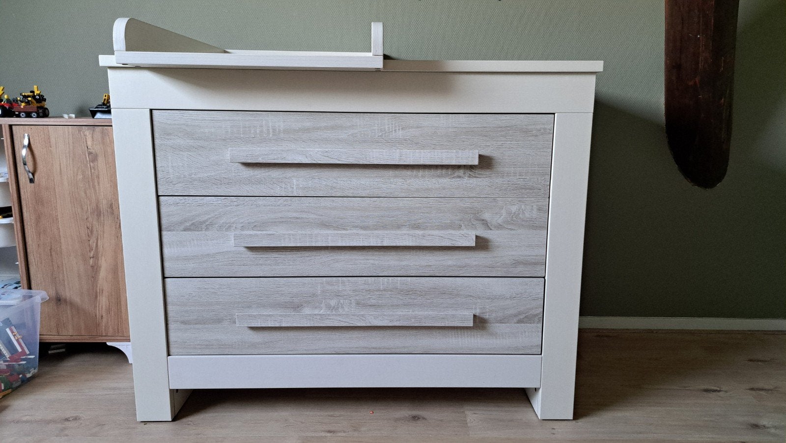 Nette commode met opzetstuk van Interbaby, Ophalen, Gebruikt, 50 tot 70 cm, 100 cm of meer