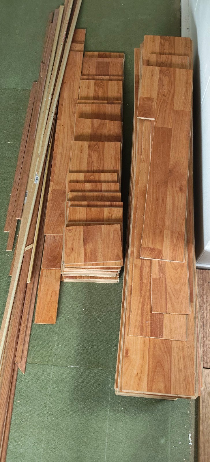 Laminaat met ondervloer. Voorkeur 31 augustus opgehaald zijn, Ophalen, Gebruikt, 5 tot 10 m², Hout