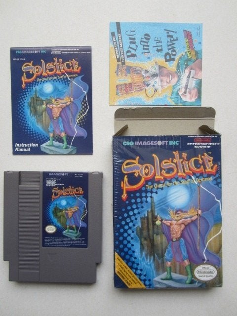 Solstice NES Nintendo (los €20), Gebruikt, 1 speler, Ophalen of Verzenden, Role Playing Game (Rpg)