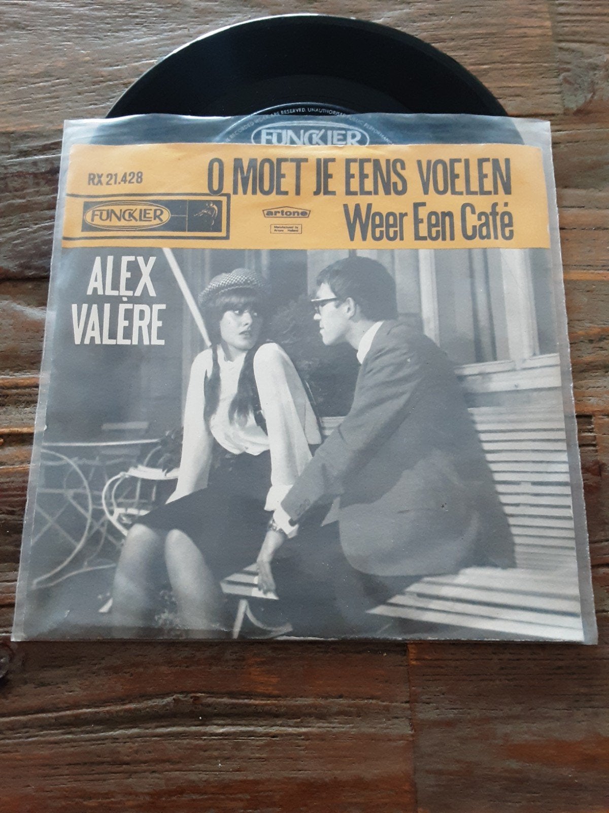 ALEX VALÈRE PIRAAT SINGLE., Ophalen of Verzenden, Zo goed als nieuw, Overige formaten, Levenslied of Smartlap
