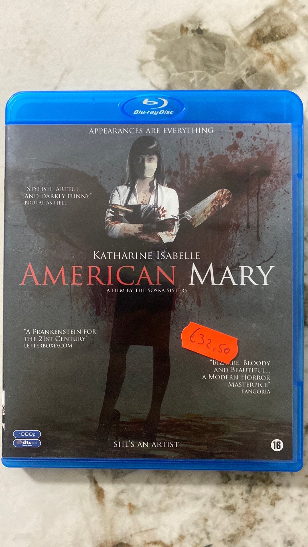 American mary blu ray NL versie, Ophalen of Verzenden, Zo goed als nieuw