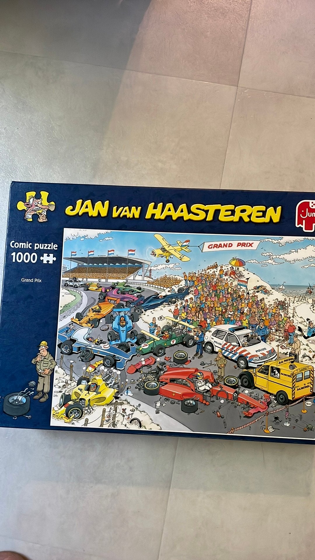 Jan van Haasten puzzel Grand Prix, Ophalen, 500 t/m 1500 stukjes, Zo goed als nieuw