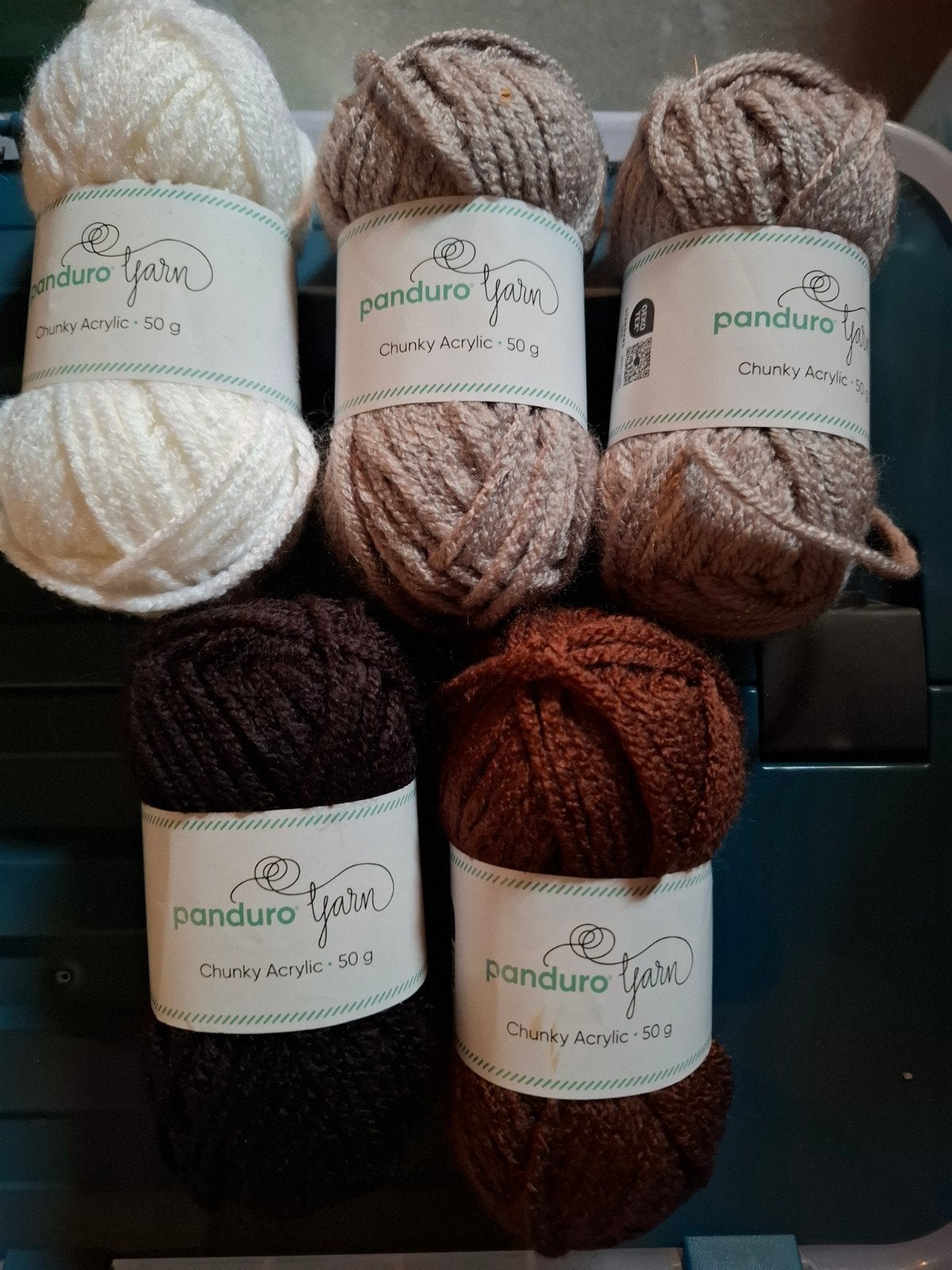Breinaalden en Panduro Chunky Acryl Garen Set, Ophalen of Verzenden, Breien of Haken, Wol of Garen