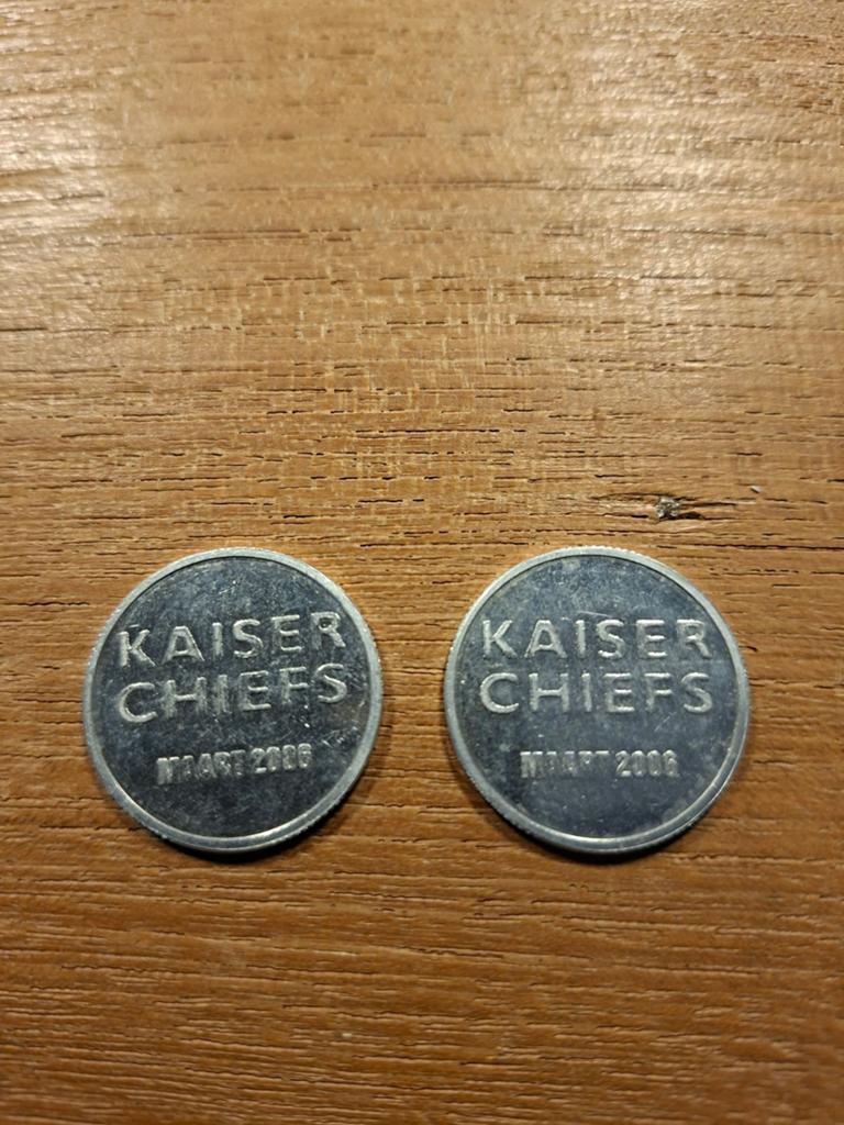 Kaiserchiefs munten, Ophalen of Verzenden, Overige materialen