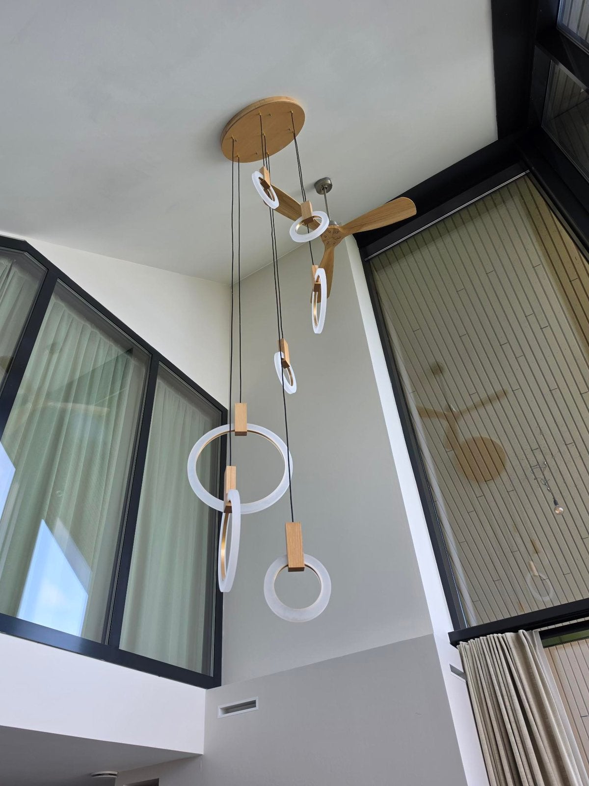 Hanglamp, Ophalen of Verzenden, Zo goed als nieuw, Modern