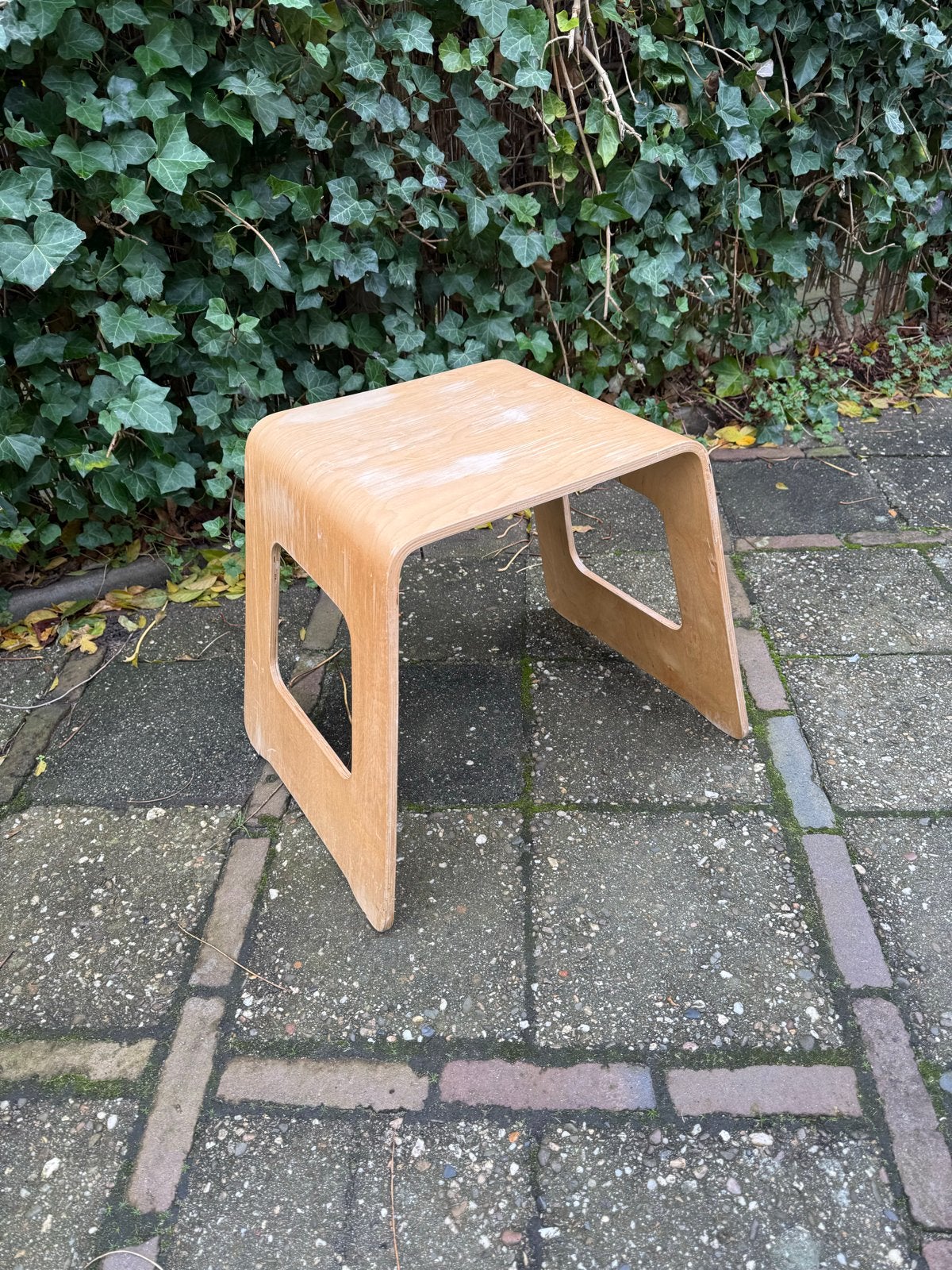 IKEA Lisa Norinder Benjamin Kruk, Huis en Inrichting, Krukjes, Gebruikt, Hout, Ophalen