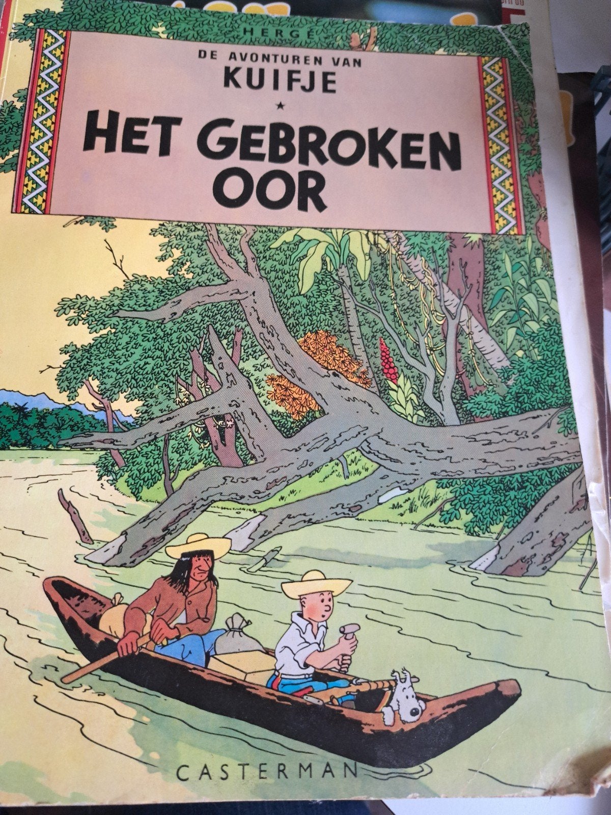 Kuifje - Het Gebroken Oor (D. 1966/0053/150), Ophalen of Verzenden
