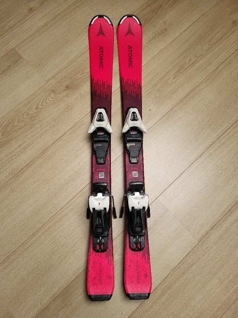 Atomic Vantage 100cm Fuchsia Ski's - Zeer Netjes, Sport en Fitness, Ophalen, Gebruikt, 100 tot 140 cm, Atomic