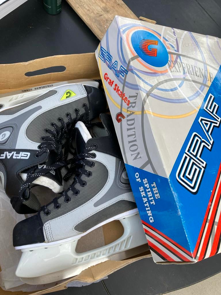 Zo goed als nieuwe Graf schaatsen, maat 41, Sport en Fitness, Schaatsen, Ophalen, Zo goed als nieuw, IJshockeyschaatsen, Overige merken