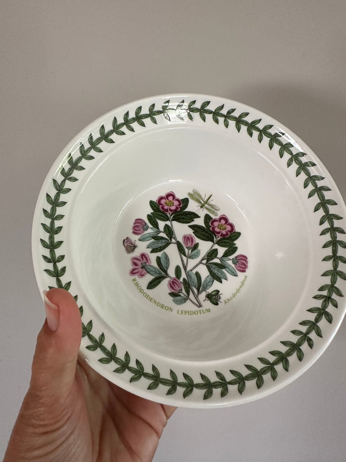Te koop vintage schaaltje Botanic Portmeirion, Ophalen of Verzenden