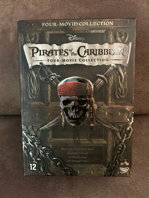 Pirates of the Caribbean FOUR-Movie-Collection, Ophalen, Nederlands, Zo goed als nieuw, Actie en Avontuur