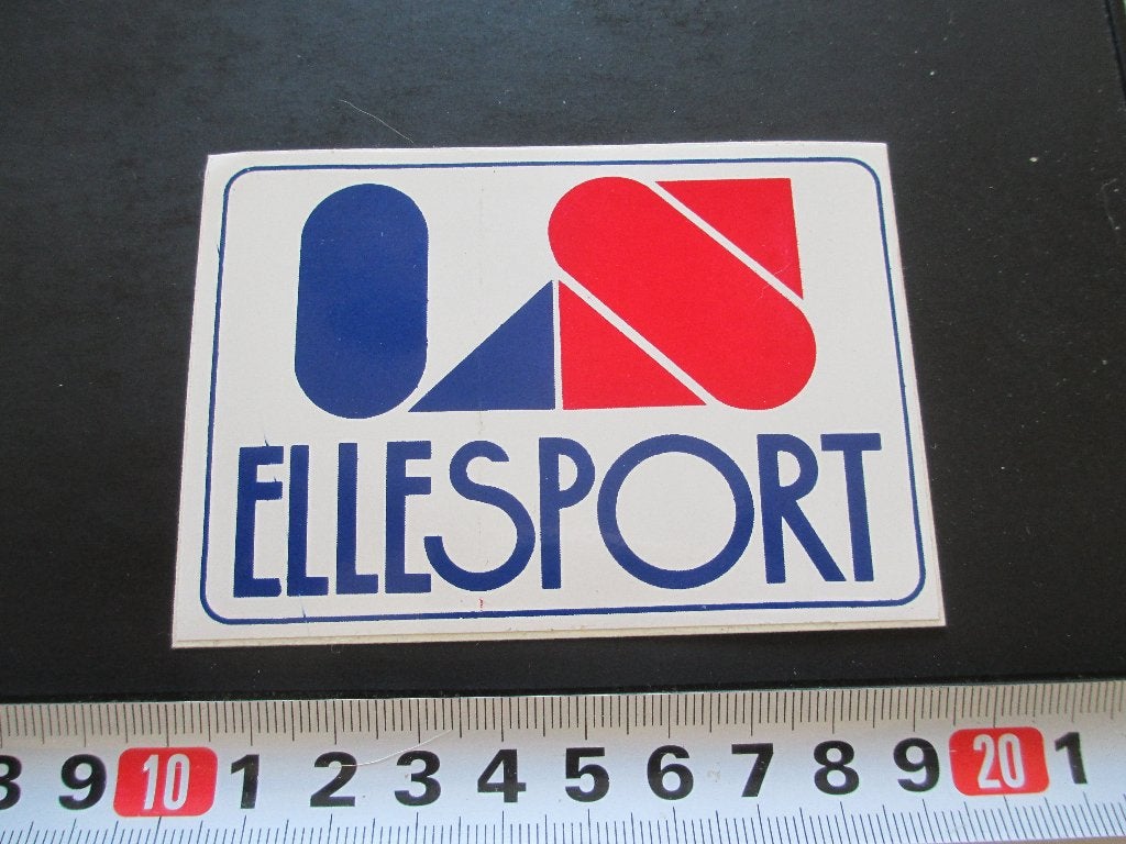 sticker ELLESPORT logo, Ophalen, Zo goed als nieuw
