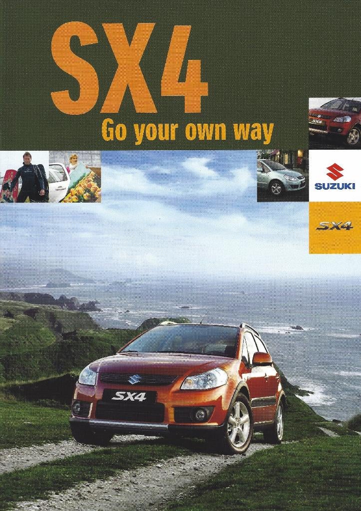 Brochure Suzuki SX4 2006, Ophalen of Verzenden, Gelezen, Overige merken