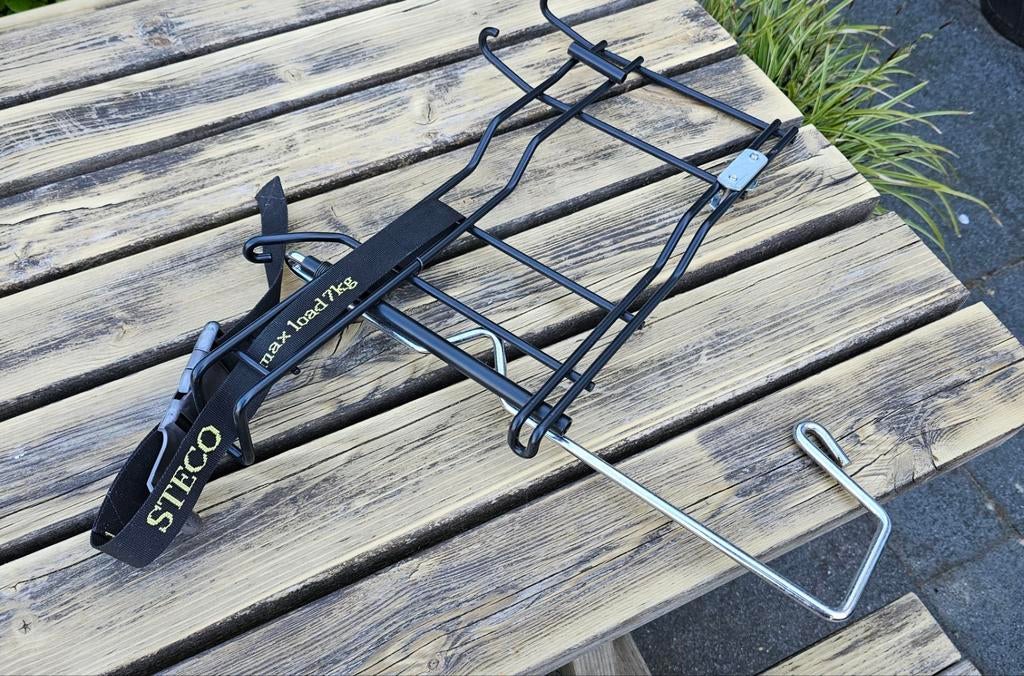 Steco Buggy Mee de Luxe - Handige Buggydrager voor Fiets, Fietsen en Brommers, Ophalen of Verzenden, Gebruikt