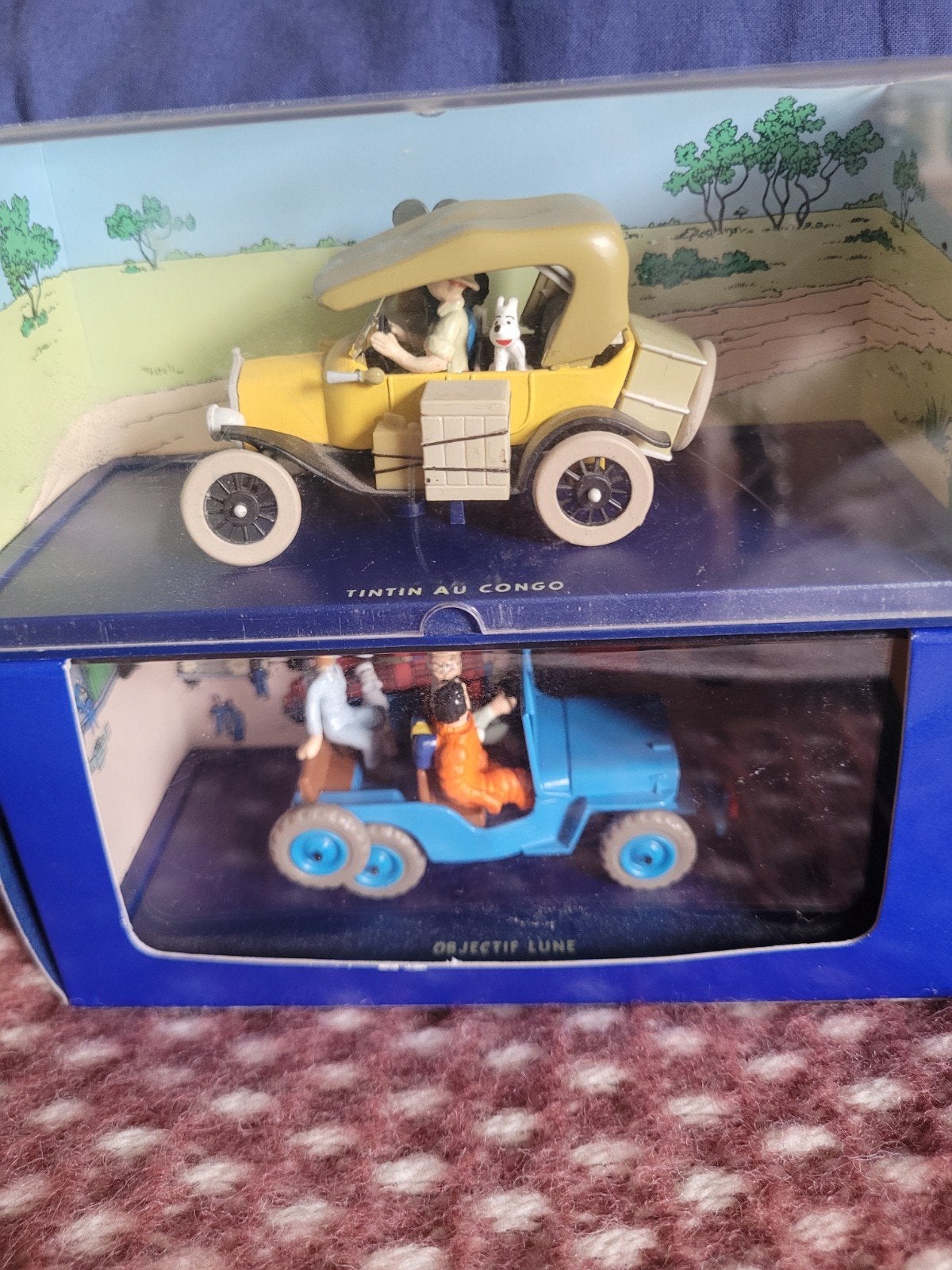 Kuifje modelauto's: Congo en Objectief Maan, Auto, 1:32 tot 1:50, Nieuw, Ophalen