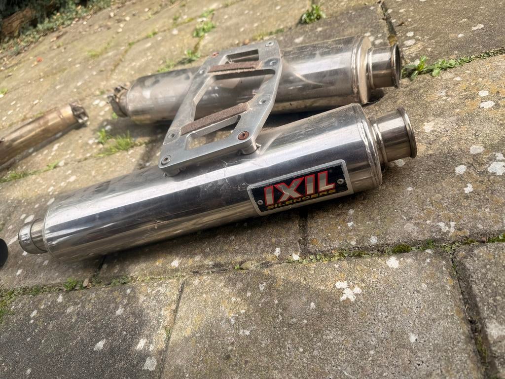 Ixil dubbele uitlaat voor Kawasaki Z1000 03/06, Motoren, Onderdelen | Kawasaki, Ophalen, Gebruikt