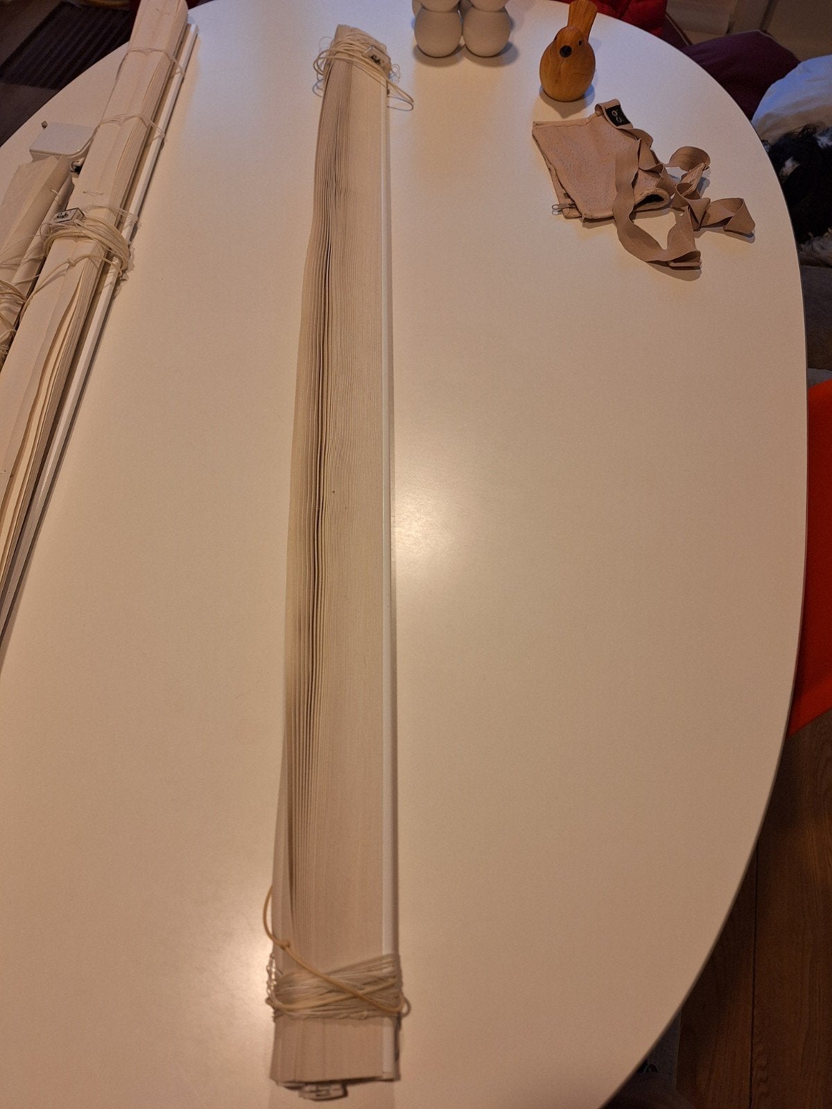 Luxaflex Duette Shades ivoorwit, 107 cm breed, In te korten, Ophalen of Verzenden, Zo goed als nieuw, Crème