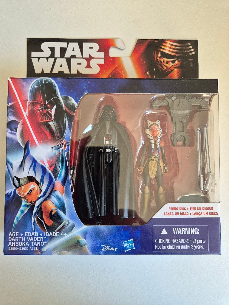 Star Wars TFA Darth Vader & Ahsoka Tano, Verzamelen, Star Wars, Ophalen of Verzenden, Nieuw, Actiefiguurtje
