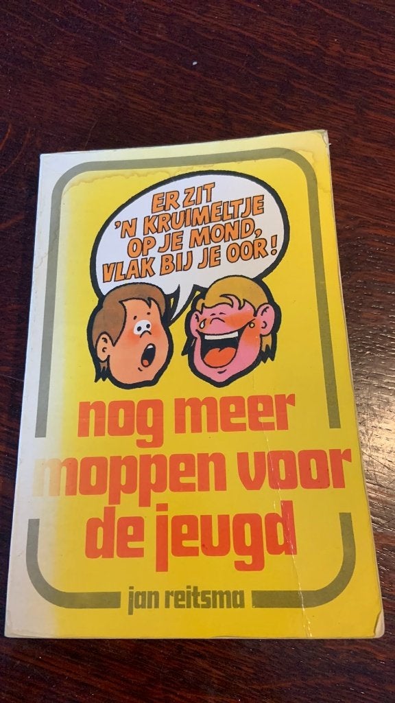 Nog meer moppen voor de jeugd -Jan Reitsma, Ophalen of Verzenden, Gelezen, Moppen
