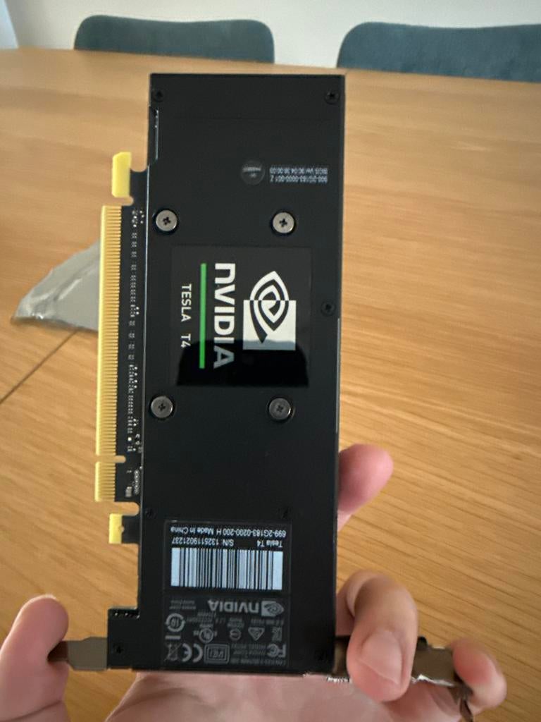 Nvidia Tesla T4 GPU - Nieuwstaat, Computers en Software, Videokaarten, PCI-Express 3, GDDR6, Nieuw, Ophalen of Verzenden