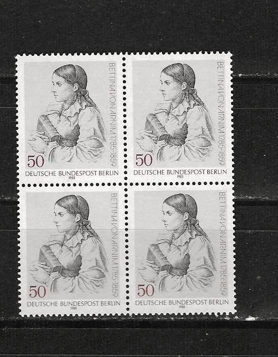 Berlin 730 postfris blok van 4, Postzegels en Munten, Ophalen of Verzenden, BRD, Postfris