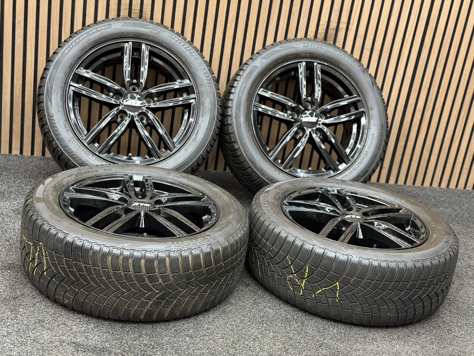16 inch ATS Antares - Leon Golf A3 5x112 ET46 Bridgestone, Ophalen, 16 inch, ., Banden en Velgen