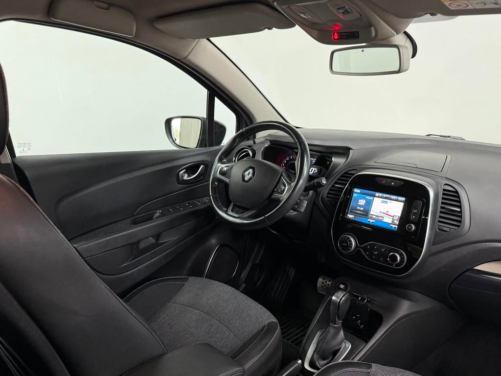 Renault Captur 1.3 TCe Intens Automaat/Camera/Keyless, Auto's, Gebruikt, Euro 6, 4 cilinders, Leder en Stof