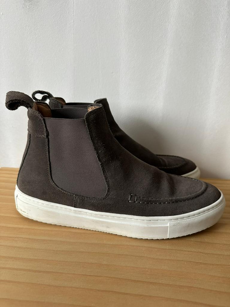 Stijlvolle Aspact suède Chelsea boots - Maat 43 - ZGAN, Kleding | Heren, Schoenen, Zo goed als nieuw, Boots, Overige kleuren, Ophalen