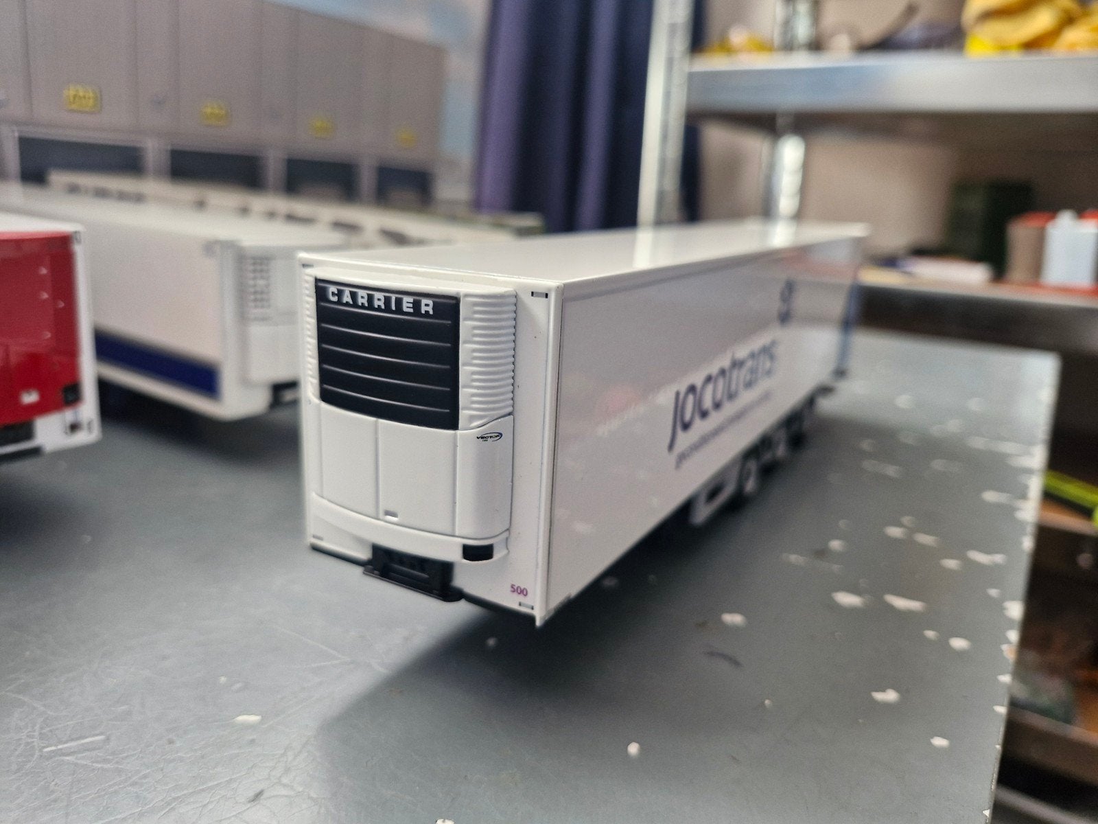 koeltrailer wsi jocotrans 2 assen gestuurd, Ophalen of Verzenden, Zo goed als nieuw, Bus of Vrachtwagen, Wsi