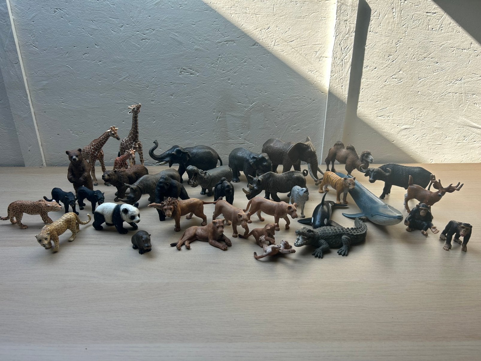 Schleich dieren set, Ophalen of Verzenden, Zo goed als nieuw, Paard, Beeldje of Figuurtje