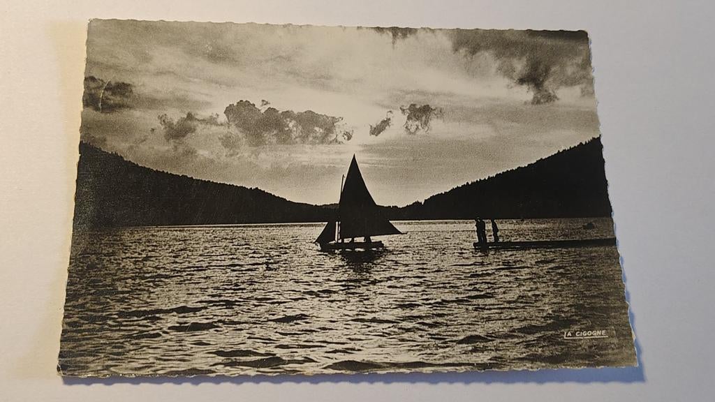 Frankrijk 88.196.06 - GERARDMER (Vosges) Le Lac au Crépuscul, Ophalen of Verzenden, Frankrijk