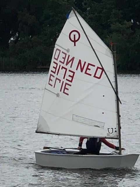 Wedstrijd Optimist, Blue Magic, Watersport en Boten, Open zeilboten, Gebruikt, Overige brandstoffen, Ophalen