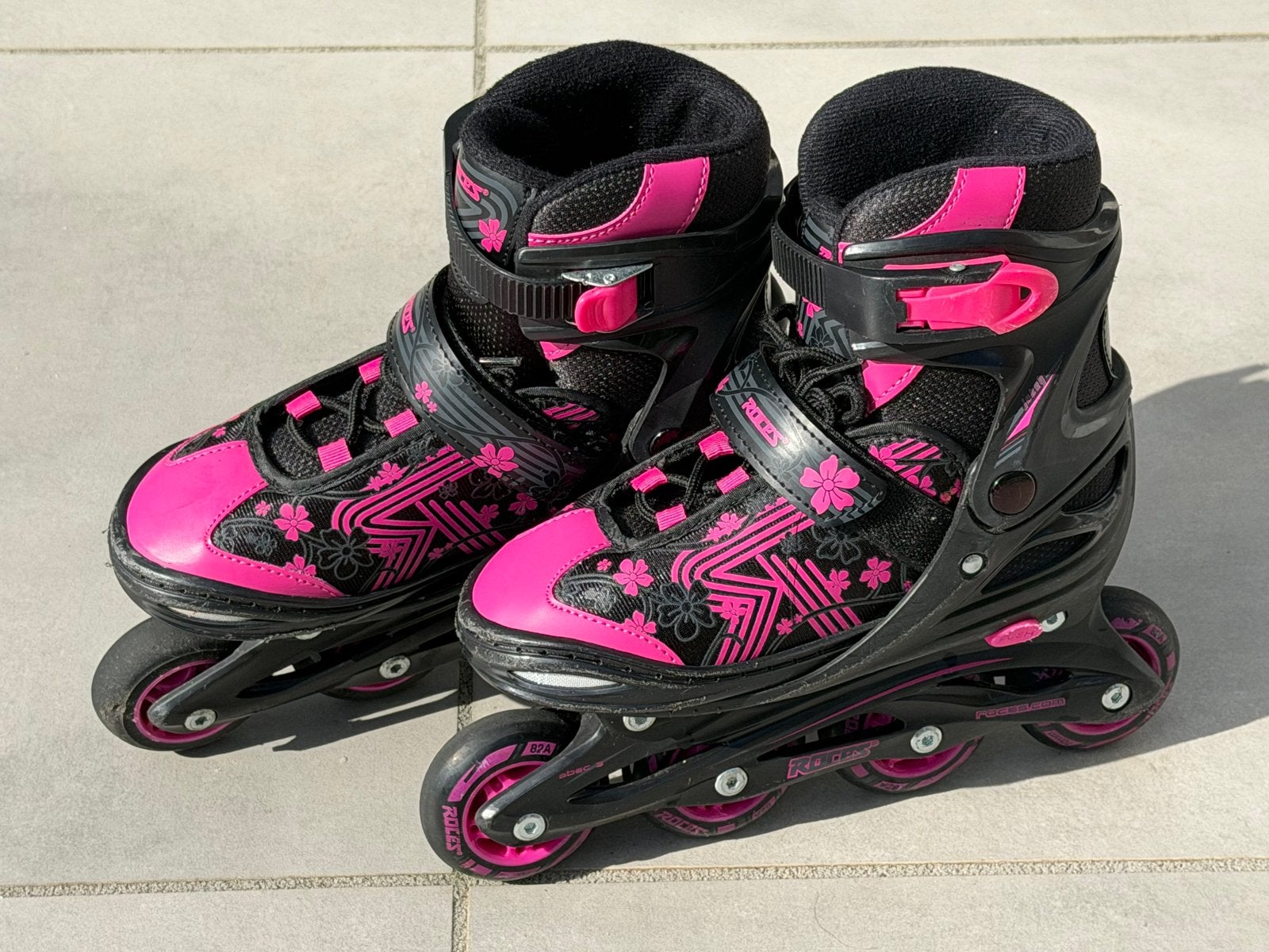 ROCES Jokey 3.0 skates/skeelers meisjes maten 34-37, Kinderen, Roces, Ophalen of Verzenden, Inline skates 4 wielen