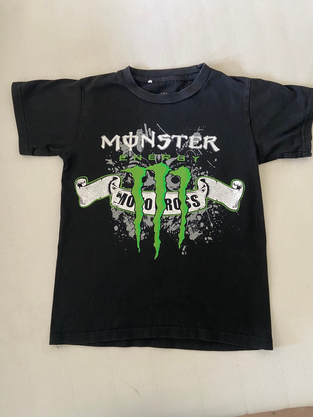 Monster energie mototcross t-shirt, Ophalen of Verzenden, Gedragen