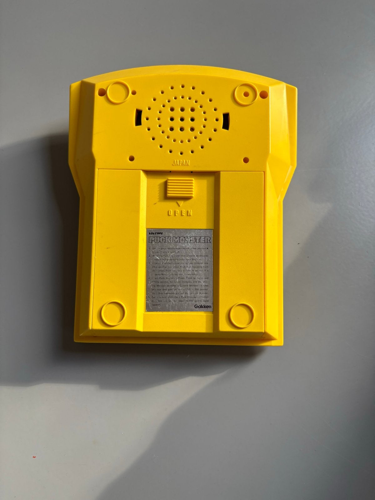 Gakken LSI Game Puck Monster - Vintage Handheld Console, Ophalen, Overige merken, Gebruikt