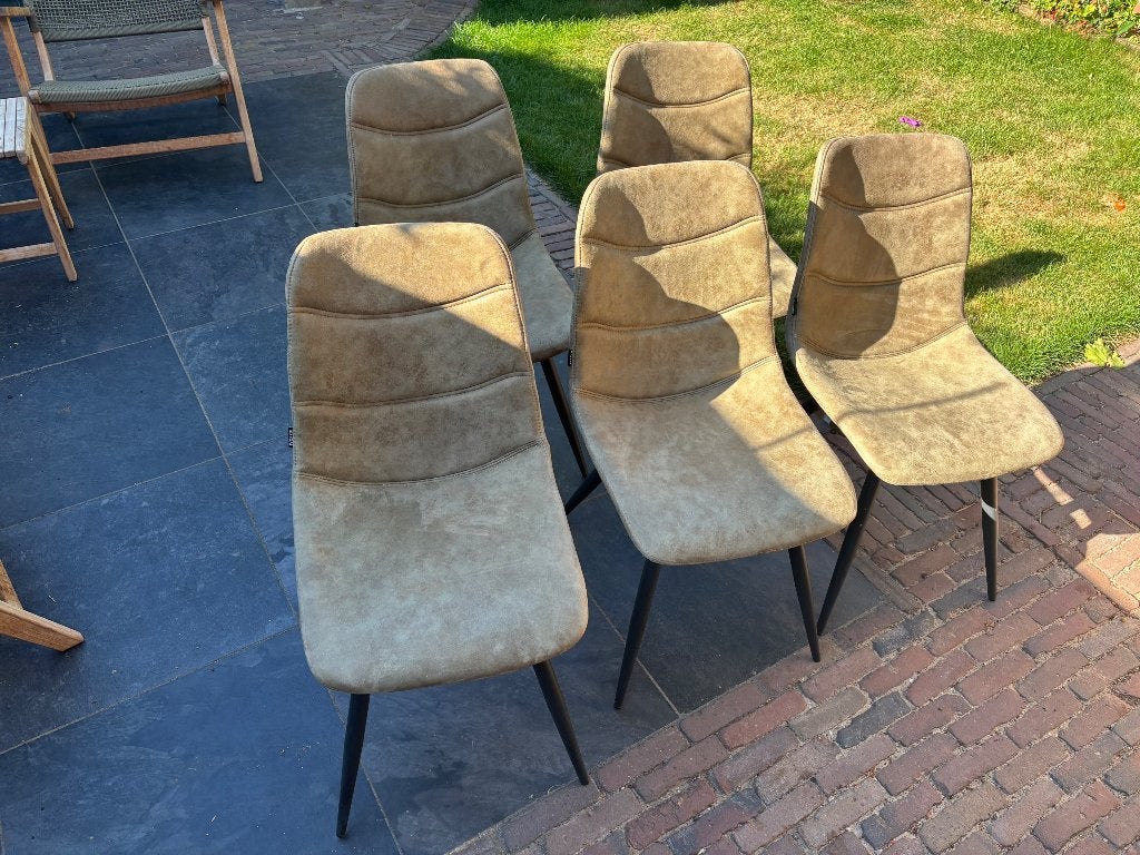 Gratis eetkamerstoelen, Ophalen, Gebruikt, Overige kleuren, Stof