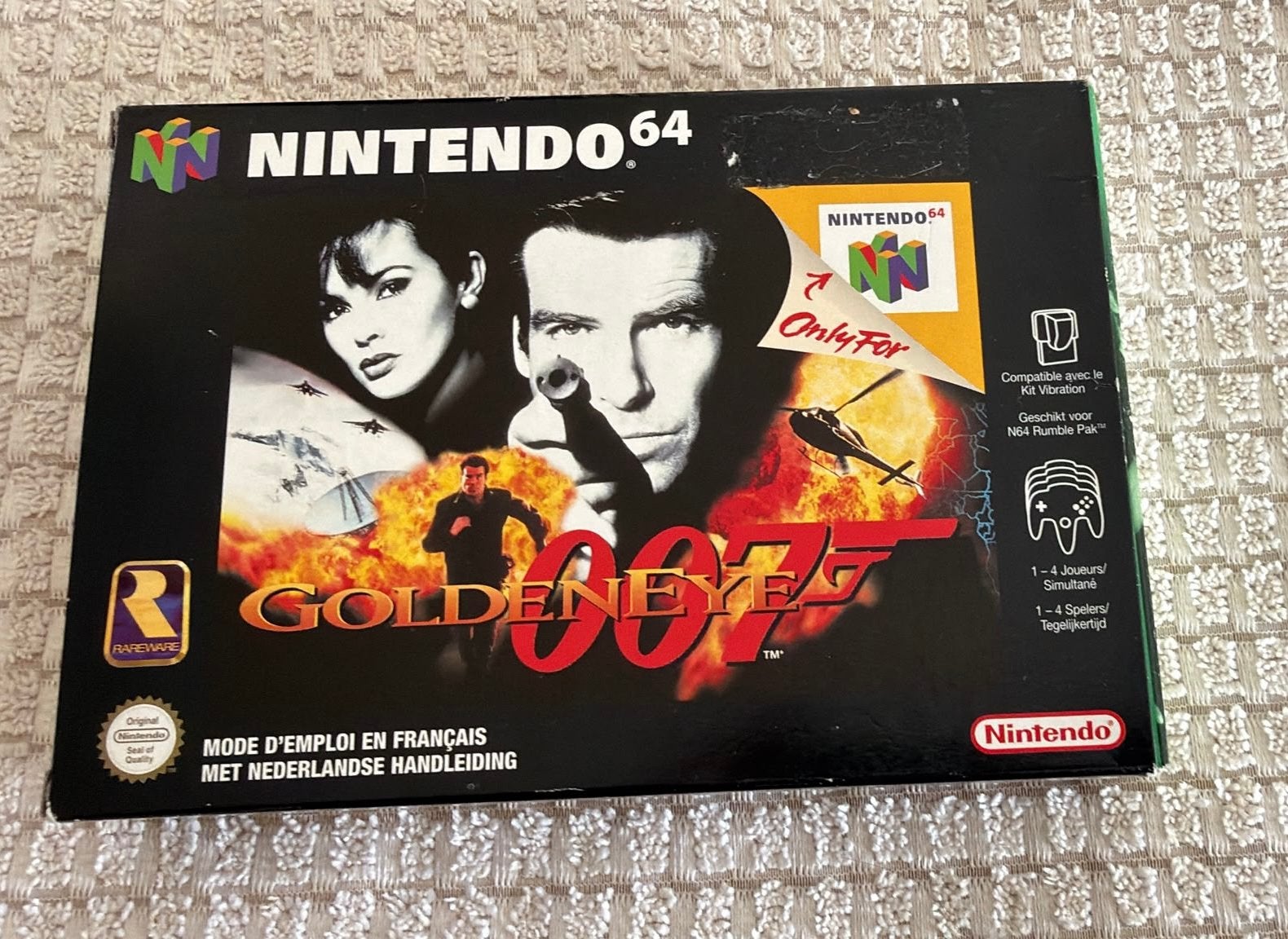 GoldenEye 007 N64 ongetest, Spelcomputers en Games, Shooter, 1 speler, Ophalen of Verzenden, Zo goed als nieuw