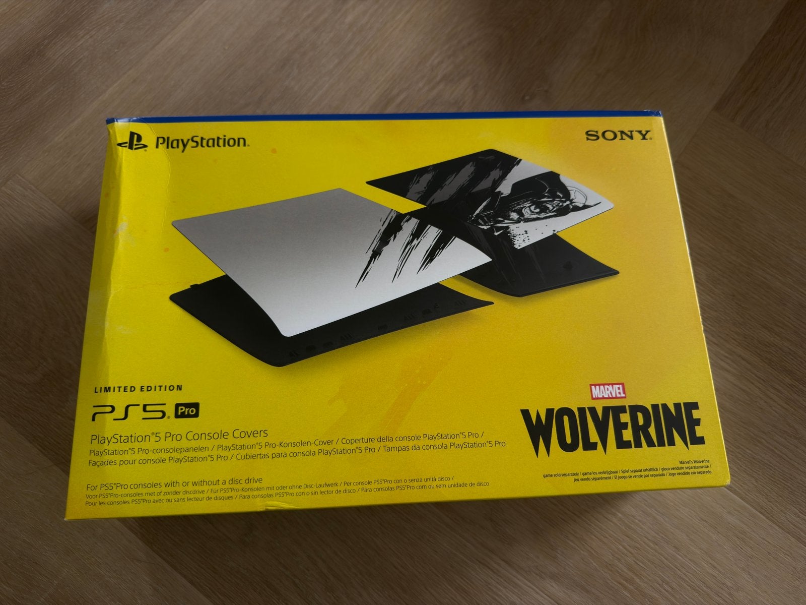 PS5 Pro Plates Wolverine zilver/zwart, Ophalen of Verzenden, Nieuw, Overige typen, PlayStation 5