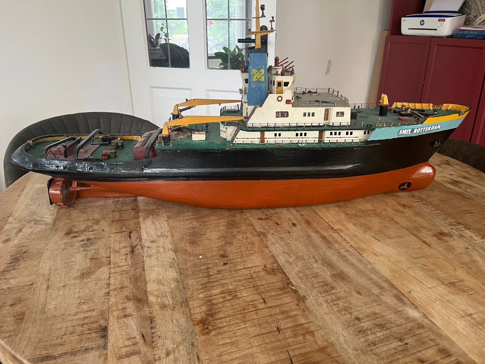 Boot Smit Rotterdam, Hobby en Vrije tijd, Modelbouw | Boten en Schepen, Ophalen, Gebruikt