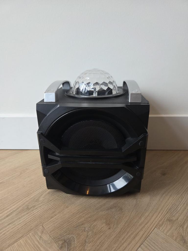 Wonky Monkey Bluetooth speaker met partylight 40W, Overige merken, Gebruikt, Overige typen, Ophalen of Verzenden