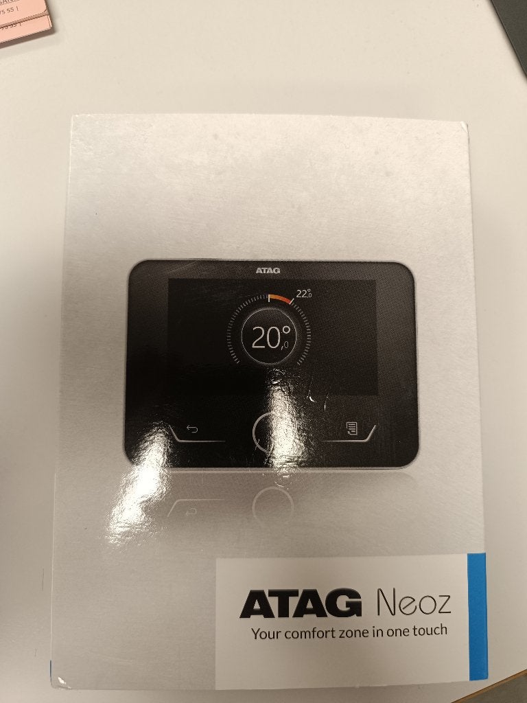 ATAG NeoZ Slimme Kamerthermostaat – Nieuw in doos, Ophalen, Slimme thermostaat, Nieuw