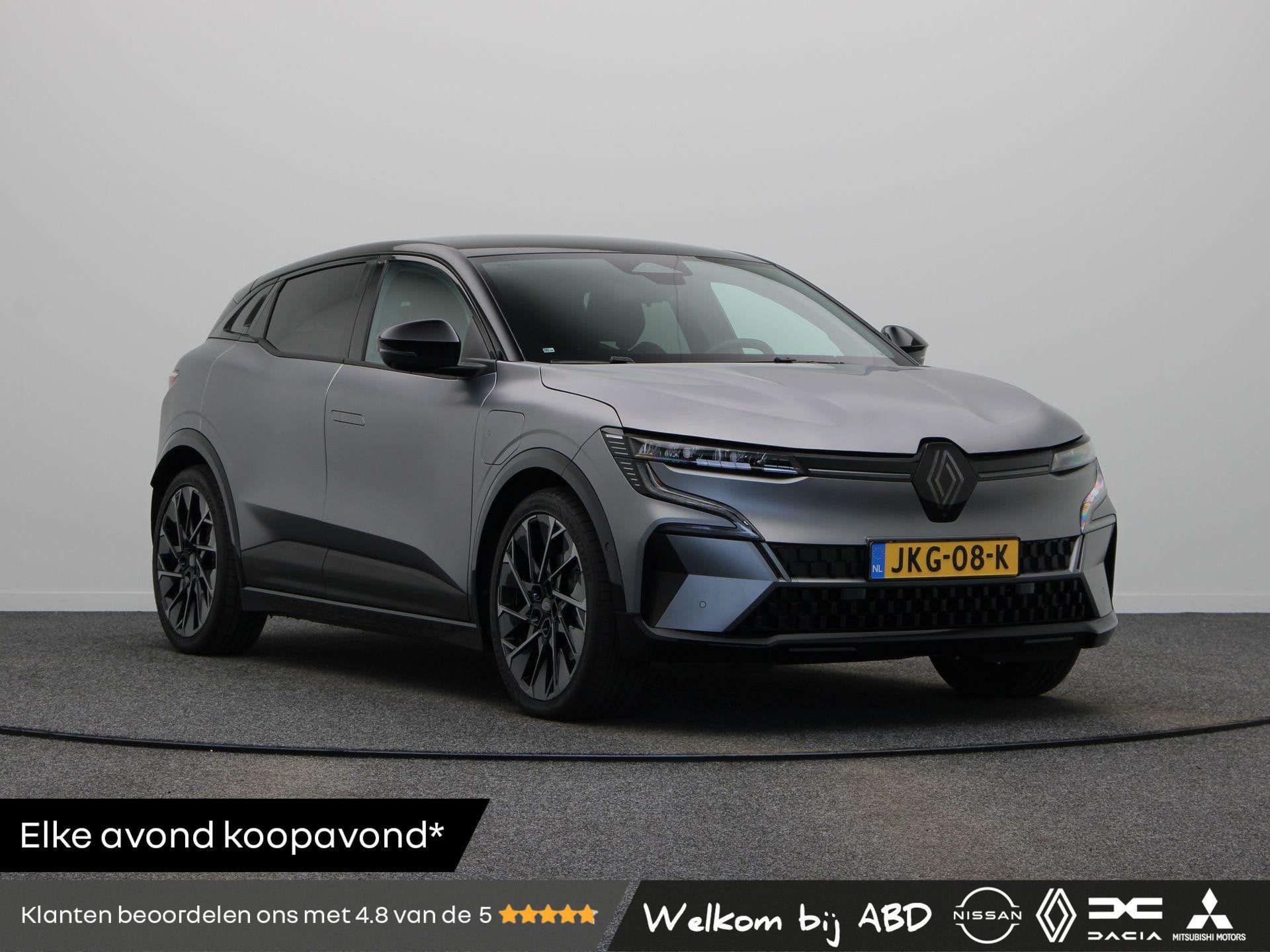 Renault Megane E-Tech comfort range esprit alpine 60 kWh | S, Auto's, Gebruikt, 468 km, 1619 kg, Zilver of Grijs