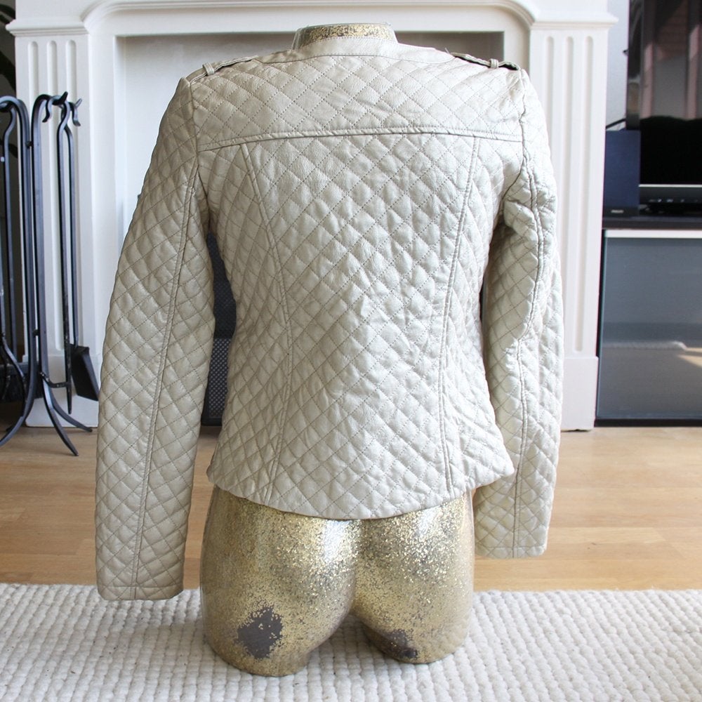 Prachtige Adrexx Jas (S) Tussenjas € 45,-, Beige, Adrexx, Ophalen of Verzenden, Zo goed als nieuw