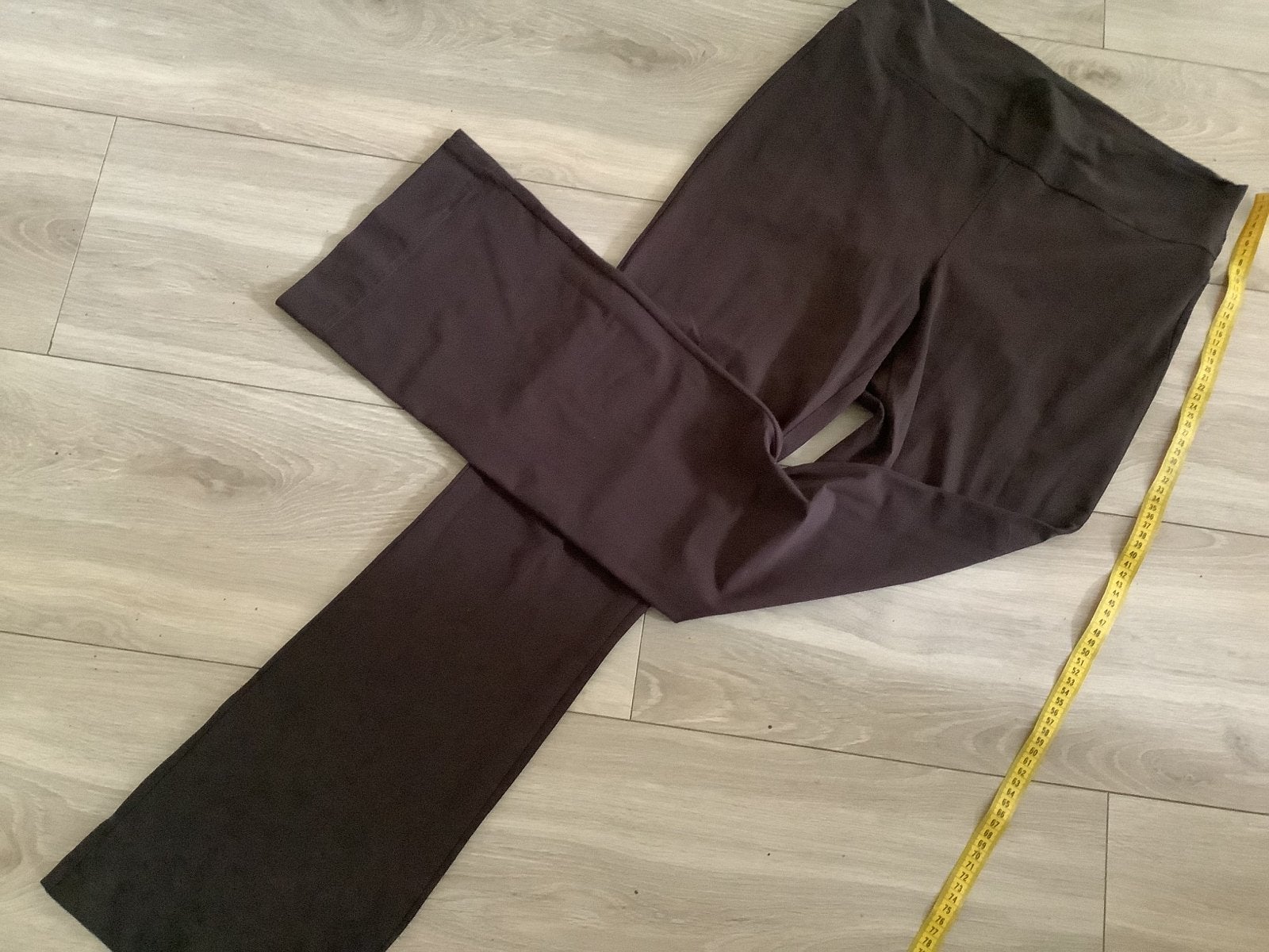 Japan TKY Flair Travelstof Broek Espresso Bruin Maat XL, Ophalen of Verzenden, Gedragen, Maat 46/48 (XL) of groter, Bruin