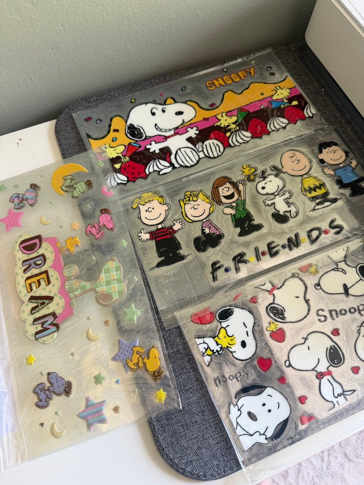Snoopy & Friends Cup Wraps | Set van 4, Hobby en Vrije tijd, Knutselen, Nieuw, Ophalen of Verzenden
