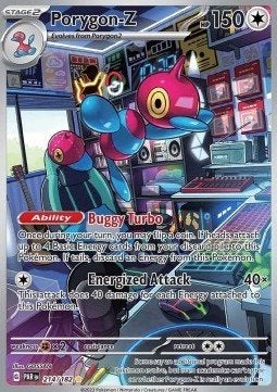 PORYGON-Z 214/182 - PARADOX RIFT, Ophalen of Verzenden, Nieuw, Losse kaart, Foil