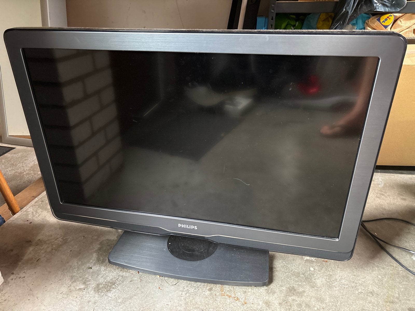 Philips LCD TV 22 inch, Ophalen, Philips, Gebruikt, 50 Hz