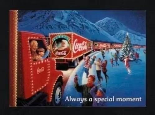 Coca Cola Kerst Trucks Always a special moment, Verzamelen, Ophalen of Verzenden, 1980 tot heden, Ongelopen, Feest(dag)