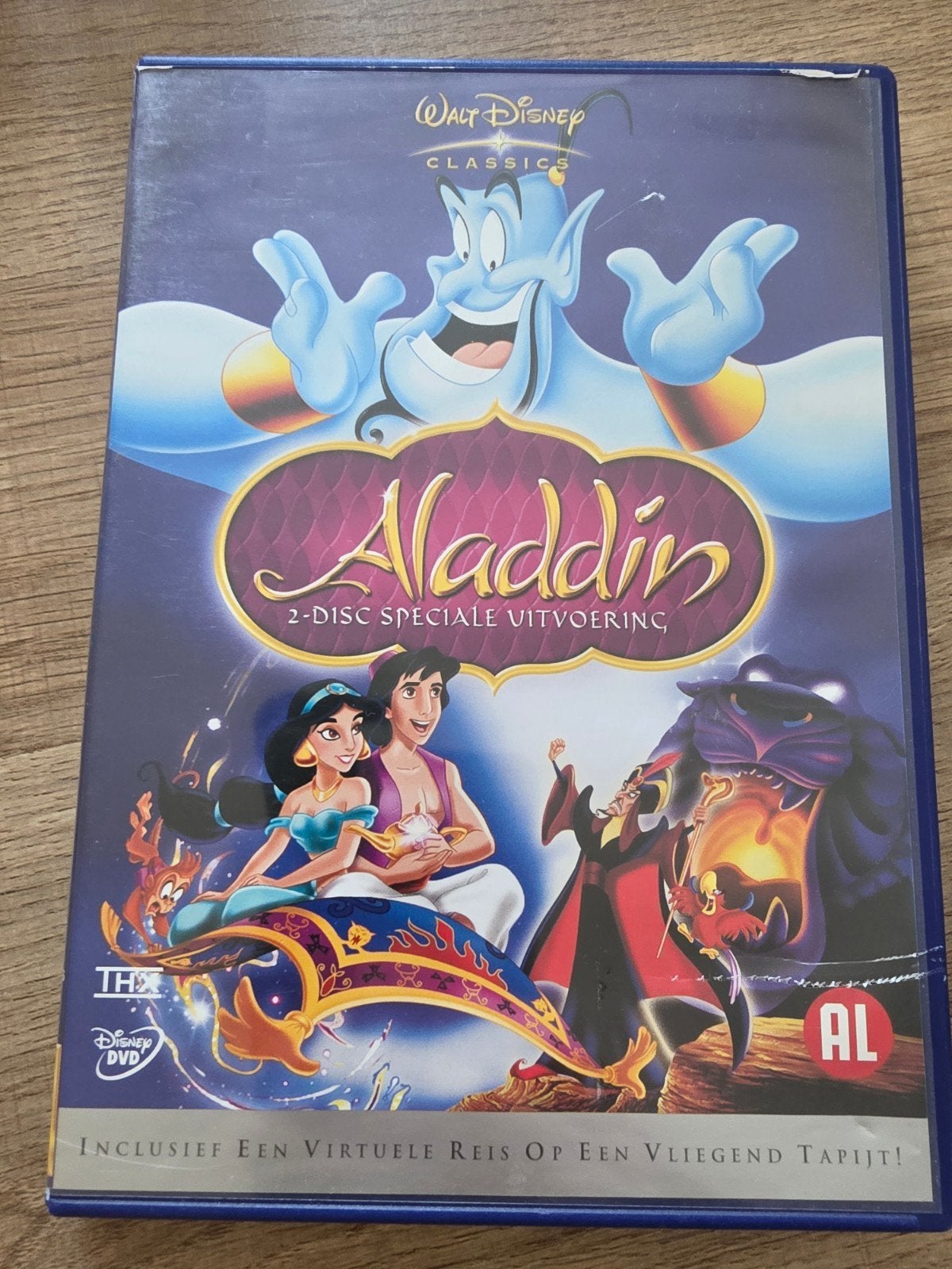 disney aladdin, Alle leeftijden, Ophalen of Verzenden, Zo goed als nieuw, Amerikaans