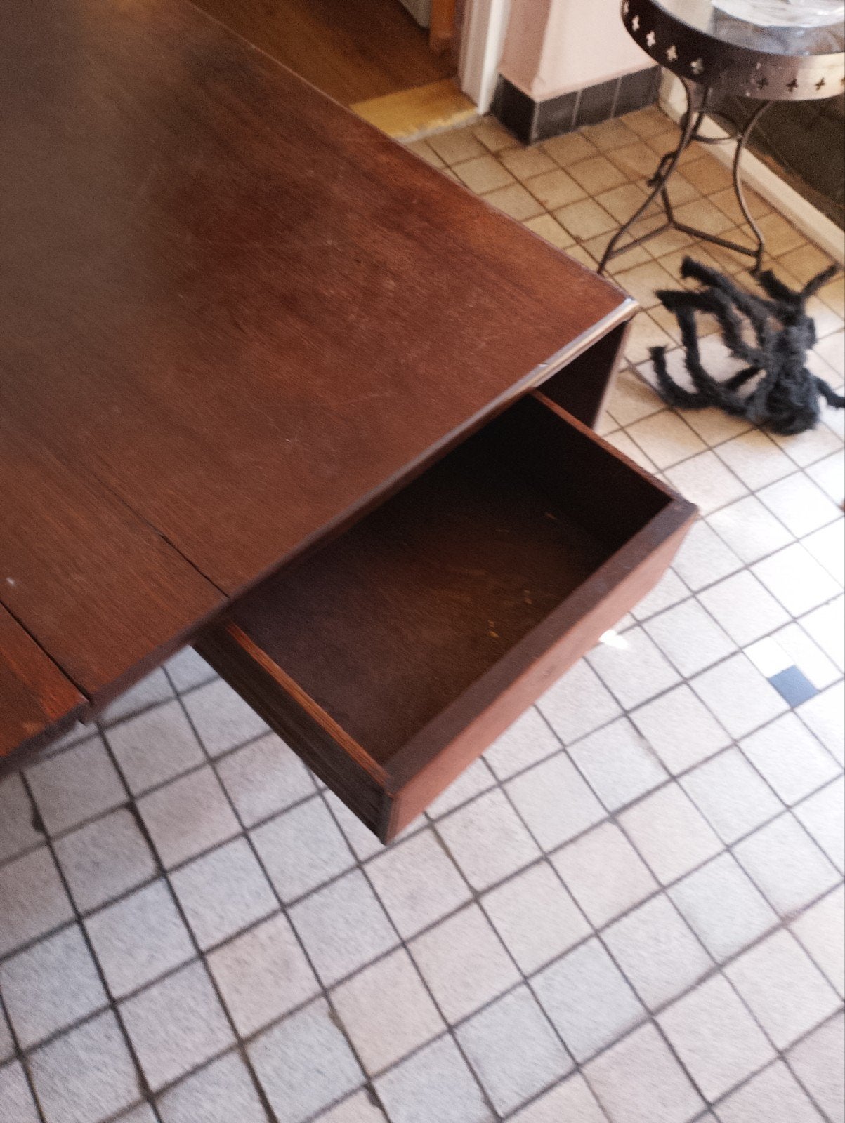 engelse antieke hangoor tafel, Ophalen, Gebruikt